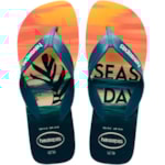 Chinelo Havaianas Surf Areia/Petróleo 39/40