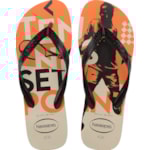 Chinelo Havaianas Top Athletic Bege Palha 37/38