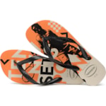 Chinelo Havaianas Top Athletic Bege Palha 45/46