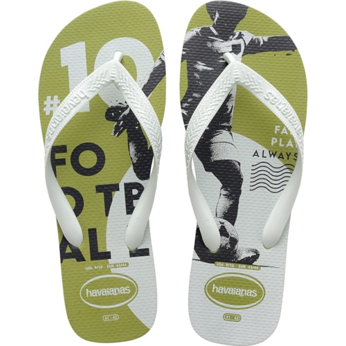 Chinelo Havaianas Top Athletic Oliva 37/38