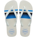 Chinelo Havaianas Top Basic Branco/Azul 41/42