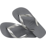 Chinelo Havaianas Top Basic Cinza 33/34