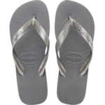 Chinelo Havaianas Top Basic Cinza 33/34