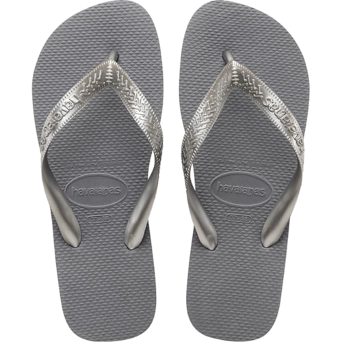 Chinelo Havaianas Top Basic Cinza 33/34