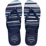 Chinelo Havaianas Top Basic Marinho/Branco 39/40