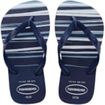 Chinelo Havaianas Top Basic Marinho/Branco 45/46