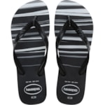 Chinelo Havaianas Top Basic Preto/Branco 35/36