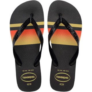 Chinelo Havaianas Top Basic Preto/Preto 37/38