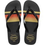 Chinelo Havaianas Top Basic Preto/Preto 43/44