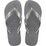 Chinelo Havaianas Top Cinza Aço 41/42