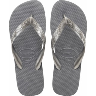 Chinelo Havaianas Top Cinza Aço 41/42