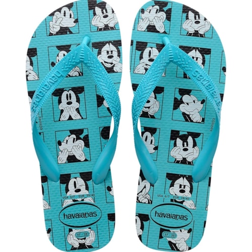 Chinelo Havaianas Top Disney Azul 35/36