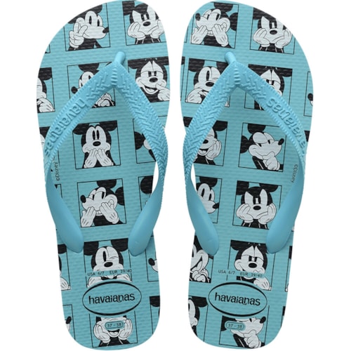 Chinelo Havaianas Top Disney Azul 37/38