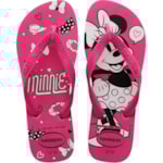 Chinelo Havaianas Top Disney Pink Eletric 35/36