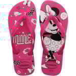 Chinelo Havaianas Top Disney Pink Eletric 37/38