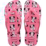 Chinelo Havaianas Top Disney Rosa Cristal 33/34