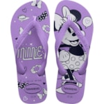 Chinelo Havaianas Top Disney Roxo Prisma 33/34