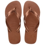 Chinelo Havaianas Top Ferrugem e Cobre 33/34