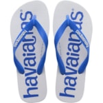 Chinelo Havaianas Top Logomania Branco 43/44