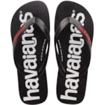Chinelo Havaianas Top Logomania Vermelho Rubi 43/44