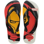 Chinelo Havaianas Top Marvel Logomania Branco 25/26