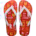 Chinelo Havaianas Top Marvel Logomania Vermelho Rubi 41/42