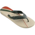 Chinelo Havaianas Top Max Basic 37/38 Bege Palha