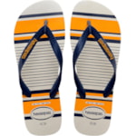 Chinelo Havaianas Top Nautical Branco/Marinho/Mostarda 45/46