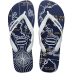 Chinelo Havaianas Top Nautical Marinho/Branco 41/42