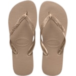 Chinelo Havaianas Top Rosa Gold 23/24