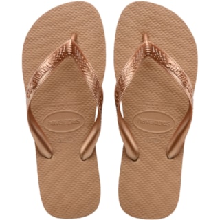 Chinelo Havaianas Top Rose Gold 31/32