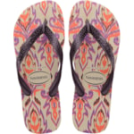 Chinelo Havaianas Top Spring Bege Palha 33/34