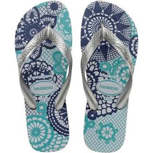 Chinelo Havaianas Top Spring Cinza 37/38