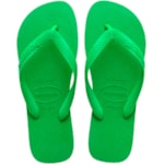 Chinelo Havaianas Top Verde Folha 33/34