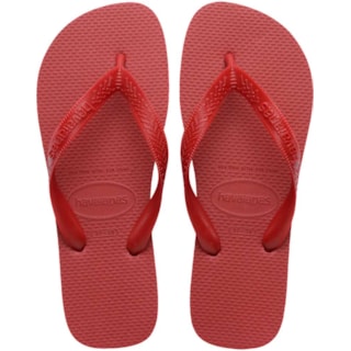 Chinelo Havaianas Top Vermelho Apache 33/34