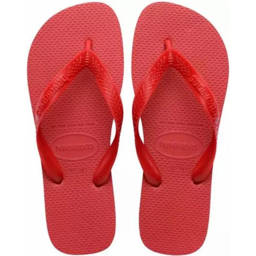 Chinelo Havaianas Top Vermelho Apache 41/42