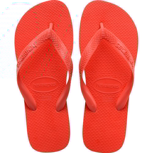 Chinelo Havaianas Top Vermelho Crush 43/44