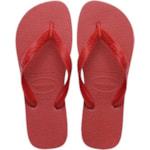 Chinelo Havaianas Top Vermelho Hibisco 35/36