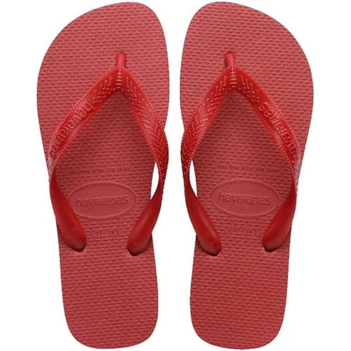 Chinelo Havaianas Top Vermelho Hibisco 43/44