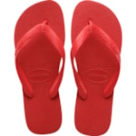 Chinelo Havaianas Top Vermelho Rubi 33/34