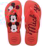 Chinelo Havaianas Top Vermelho Rubi/Preto 39/40
