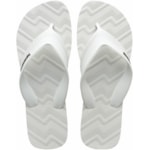 Chinelo Havaianas Track Waves Branco 37/38