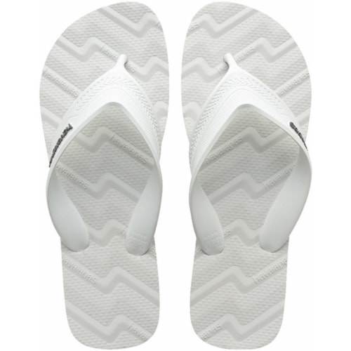 Chinelo Havaianas Track Waves Branco 37/38