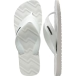 Chinelo Havaianas Track Waves Branco 45/46
