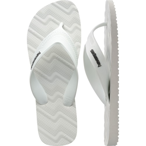 Chinelo Havaianas Track Waves Branco 45/46
