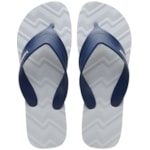 Chinelo Havaianas Track Waves Cinza Gelo 37/38