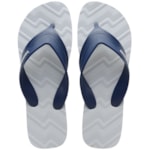 Chinelo Havaianas Track Waves Cinza Gelo 43/44