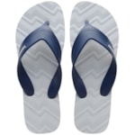 Chinelo Havaianas Track Waves Cinza Gelo 45/46
