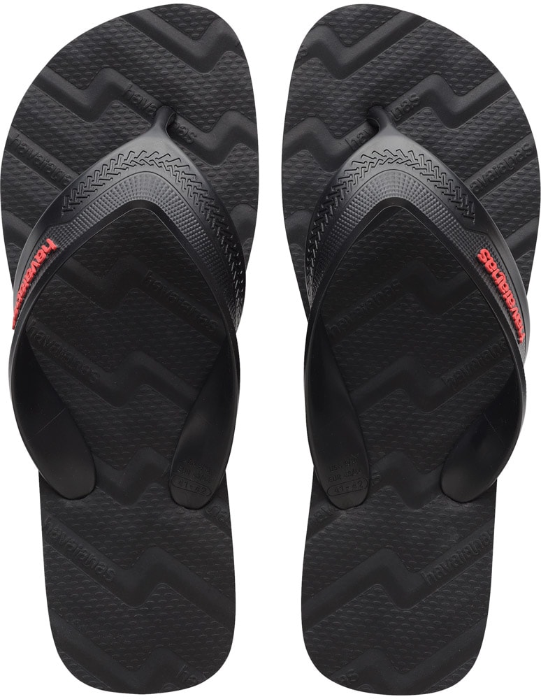 Chinelo Havaianas Track Go Preto 41/42 - Destro