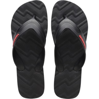 Chinelo Havaianas Track Waves Preto 41/42